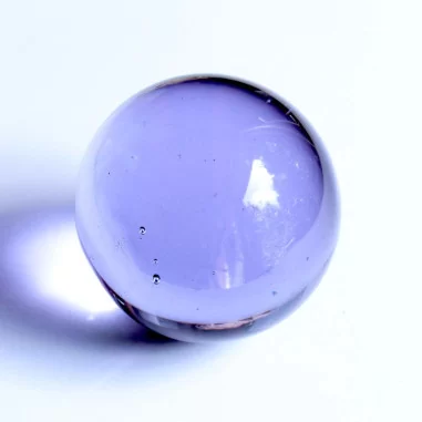 Glaskugel lila
