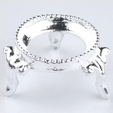 Kugelhalter Metall silberfarben