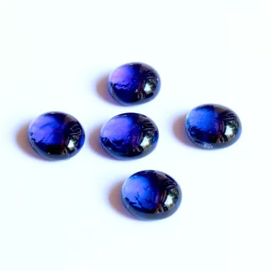 Glasnuggets dunkelblau 20mm