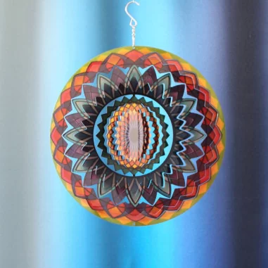 Spirale Mandala Regenbogen