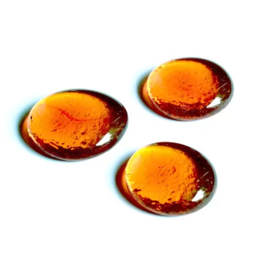 Glasnuggets amber 30mm