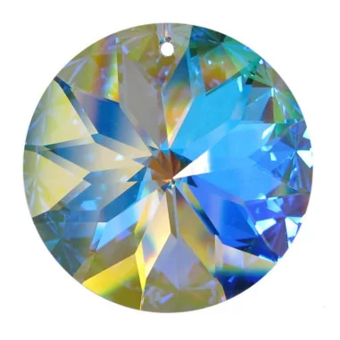 Glaskristall A - Rivoli irisierend 40mm