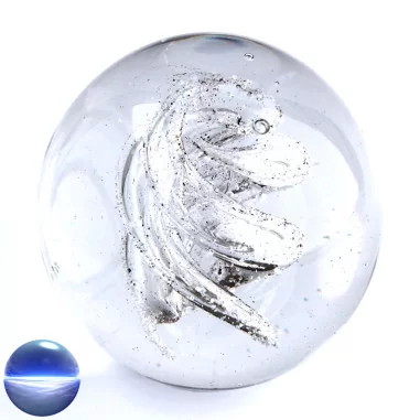 Briefbeschwerer Glas - Spirale gross