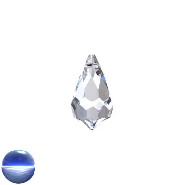Swarovski Tropfen 20mm bleifrei