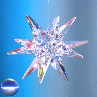 Swarovski Glas-Stern - Moravian 117mm irisierend