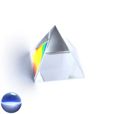 Pyramide Kristallglas - klar 8cm