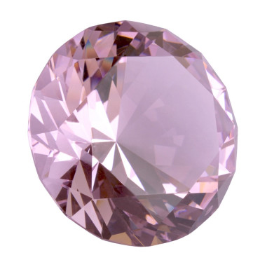 Kristallglasdiamant 56 Facetten rosaline A