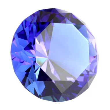 Kristallglasdiamant 56 Facetten sapphire A